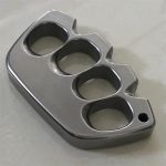 Creative Style Big Finger Hole Titanium Knuckle Duster - Image 3