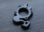 Zirconium Dragon Cat Titanium Pendant MultiTool Knuckle Duster - Image 2