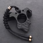 Single-Finger Carbon Fiber Knuckle Duster Protector - Imagen 2