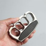 Magnetic Clip Steel Knuckle Duster Self-Defense EDC