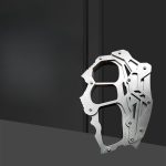 Precision Crafted Stainless Steel Macho Fist Carry Knuckle Duster - Image 2