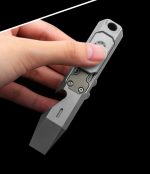 Titanium Multi-Purpose Pry Bar with Bottle Opener and EDC Fidget Tool - Image 6