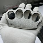 Heavy Duty Steel EDC Tool with Knuckle Duster Engraving