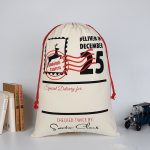Eco-Friendly Organic Cotton Drawstring Bag - Image 4