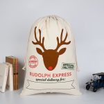 Eco-Friendly Organic Cotton Drawstring Bag - Image 3