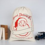Eco-Friendly Organic Cotton Drawstring Bag