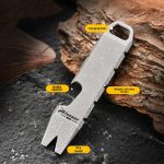 Titanium Multi-Function Pry Bar Tool for EDC and Bottle Opening - Image 6