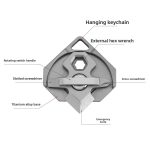 Small Titanium Alloy Keychain Knife Multi Tool – Bild 4