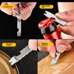 Titanium Multi-Function Pry Bar Tool for EDC and Bottle Opening - Image 5