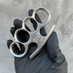 Steel Knuckle Duster Multiple Styles Broken Window Self-defense EDC Tool