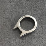 Zinc Mini Ring Knuckle Duster Portable Self-defense Tool