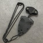 EDC Pocket Mini Outdoor Necklace Knife Self-defense Tool