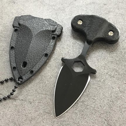 EDC Pocket Mini Outdoor Necklace Knife Self-defense Tool